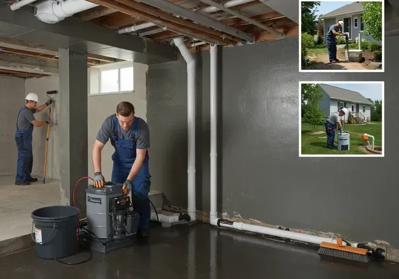 Basement Waterproofing and Flood Prevention process in East Sahuarita, AZ